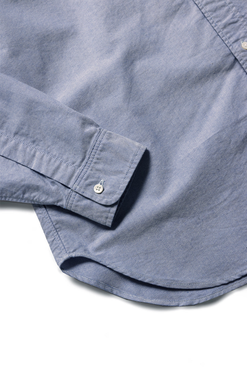 FULLCOUNT Limited GOOD OLD B.D. SHIRT / SUVIN COTTON OXFORD (BLUE)