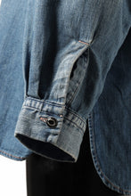 画像をギャラリービューアに読み込む, FULLCOUNT WORKING PULLOVER SHIRT / 8oz COTTON LINEN DENIM (INDIGO)