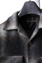 画像をギャラリービューアに読み込む, FULLCOUNT OPEN COLLAR SHIRT / SHAGGY OMBRE CHECK (BLACK)