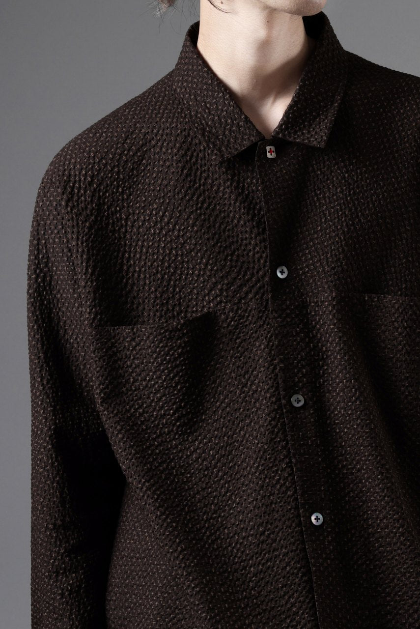 画像をギャラリービューアに読み込む, m.a+ one piece med fit shirt / H250DB/CLCR (RUST)