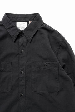 画像をギャラリービューアに読み込む, FULLCOUNT SELVEDGE CHAMBRAY (BLACK)