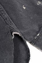 Load image into Gallery viewer, FULLCOUNT SELVEDGE CHAMBRAY PULLOVER SHIRT - AGING (BLACK)