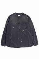 FULLCOUNT SELVEDGE CHAMBRAY PULLOVER SHIRT - AGING (BLACK)