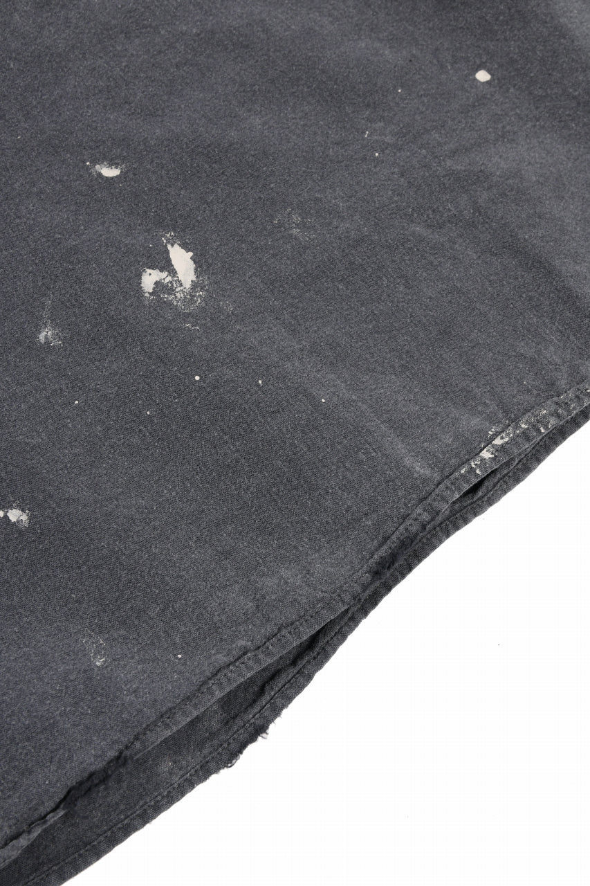 Load image into Gallery viewer, FULLCOUNT SELVEDGE CHAMBRAY PULLOVER SHIRT - AGING (BLACK)