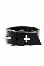 Load image into Gallery viewer, m.a+ cross stitched med wrist band / A-F8E1 GR 3,0 (BLACK)