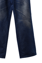 Load image into Gallery viewer, LITTLEBIG Flocked Denim Pants (BLUE)
