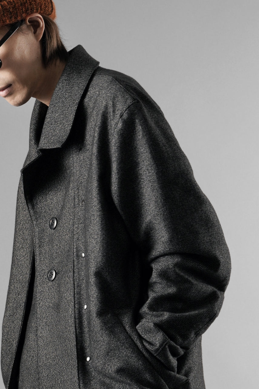 画像をギャラリービューアに読み込む, OPPOSE DUALITY MAC COAT / COTTON HEATHER CORD (GRAY)