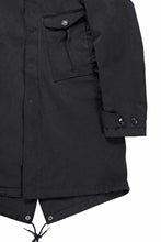Load image into Gallery viewer, Ten c CYCLONE PARKA / GARMENT DYED OJJ (NERO)