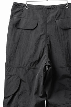 entire studios FREIGHT CARGO PANTS / CRINKLE NYLON (POLLUTION)の 