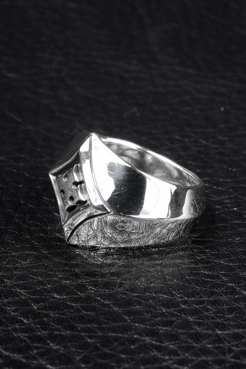 Loud Style Design - GET IN THE RING - LUSTER - "LGR-013" SILVER RING