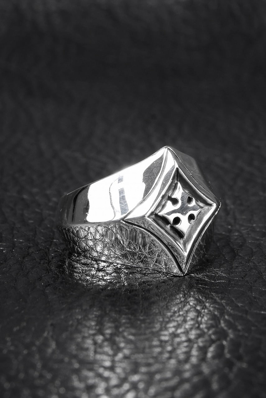 Loud Style Design - GET IN THE RING - LUSTER - "LGR-013" SILVER RING