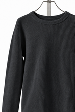 画像をギャラリービューアに読み込む, FULLCOUNT HEAVY WEIGHT WAFFLE LONG SLEEVE T SHIRT / ORIGINAL 20//- TIGHT TENSION COTTON (INK.BLACK)