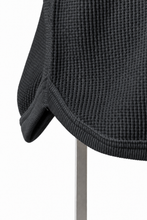 画像をギャラリービューアに読み込む, FULLCOUNT HEAVY WEIGHT WAFFLE LONG SLEEVE T SHIRT / ORIGINAL 20//- TIGHT TENSION COTTON (INK.BLACK)