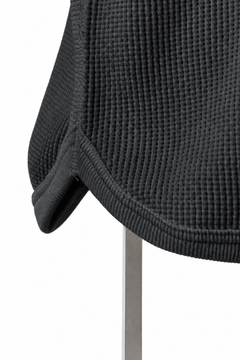 画像をギャラリービューアに読み込む, FULLCOUNT HEAVY WEIGHT WAFFLE LONG SLEEVE T SHIRT / ORIGINAL 20//- TIGHT TENSION COTTON (INK.BLACK)