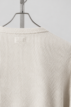 画像をギャラリービューアに読み込む, FULLCOUNT HEAVY WEIGHT WAFFLE LONG SLEEVE T SHIRT / ORIGINAL 20//- TIGHT TENSION COTTON (ECRU)