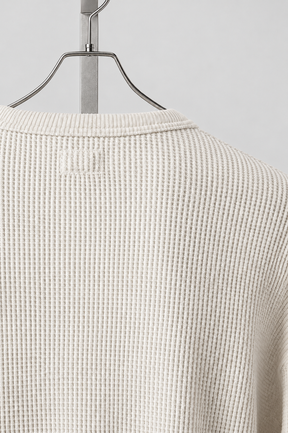 画像をギャラリービューアに読み込む, FULLCOUNT HEAVY WEIGHT WAFFLE LONG SLEEVE T SHIRT / ORIGINAL 20//- TIGHT TENSION COTTON (ECRU)