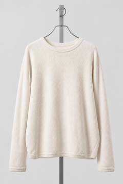 画像をギャラリービューアに読み込む, FULLCOUNT HEAVY WEIGHT WAFFLE LONG SLEEVE T SHIRT / ORIGINAL 20//- TIGHT TENSION COTTON (ECRU)