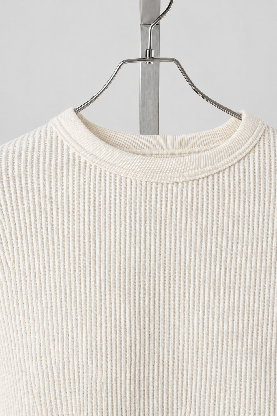 画像をギャラリービューアに読み込む, FULLCOUNT HEAVY WEIGHT WAFFLE LONG SLEEVE T SHIRT / ORIGINAL 20//- TIGHT TENSION COTTON (ECRU)