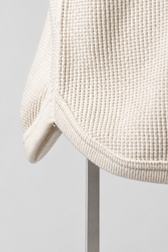 画像をギャラリービューアに読み込む, FULLCOUNT HEAVY WEIGHT WAFFLE LONG SLEEVE T SHIRT / ORIGINAL 20//- TIGHT TENSION COTTON (ECRU)