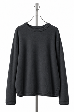 画像をギャラリービューアに読み込む, FULLCOUNT HEAVY WEIGHT WAFFLE LONG SLEEVE T SHIRT / ORIGINAL 20//- TIGHT TENSION COTTON (INK.BLACK)
