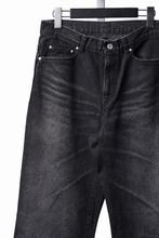 Load image into Gallery viewer, LITTLEBIG Flocked Denim Pants (BLACK)