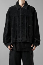 画像をギャラリービューアに読み込む, Professor.E AGED CORDUROY JACKET (AGED BLACK)