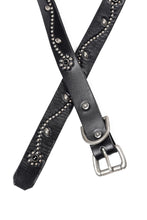 画像をギャラリービューアに読み込む, FULLCOUNT × HTC Flower Studs Belt by Zip Stevenson (BLACK)