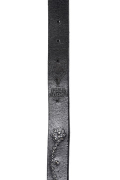 画像をギャラリービューアに読み込む, FULLCOUNT × HTC Flower Studs Belt by Zip Stevenson (BLACK)