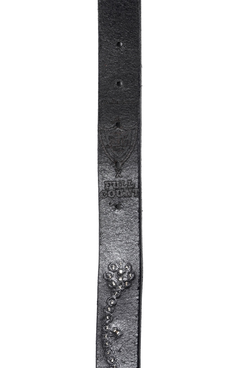 画像をギャラリービューアに読み込む, FULLCOUNT × HTC Flower Studs Belt by Zip Stevenson (BLACK)