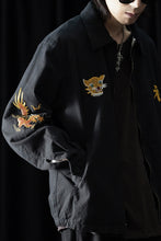 画像をギャラリービューアに読み込む, Y's for men x MASSES SOUVENIR BLOUSON / SLUB COTTON (BLACK)