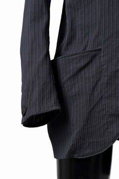 Load image into Gallery viewer, incarnation BUTTON FRONT JACKET #3 / STITCHED WASHER STRIPE (T91/11)