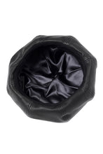 画像をギャラリービューアに読み込む, ISAMU KATAYAMA BACKLASH LEATHER BERET / JP-STEER SOFT SHRINK (BLACK)