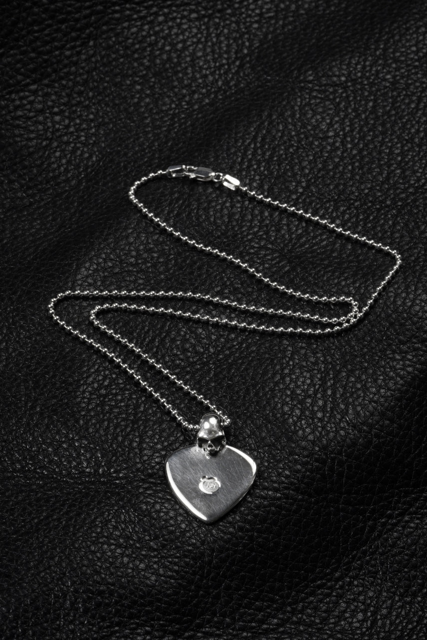 【Fastest Shipping】Loud Style Design - RAIN DOG - SKULL PIC - "LSH-001" SILVER PENDANT