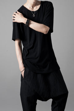 Load image into Gallery viewer, black crow x LOOM exclusive short sleeve tops / supima cotton jersey (BLACK)