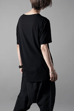 Load image into Gallery viewer, black crow x LOOM exclusive short sleeve tops / supima cotton jersey (BLACK)