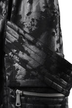 Load image into Gallery viewer, A.F ARTEFACT BELT CARGO SARROUEL JOGGER / MOTTLED COATED SWEAT (BLACK)