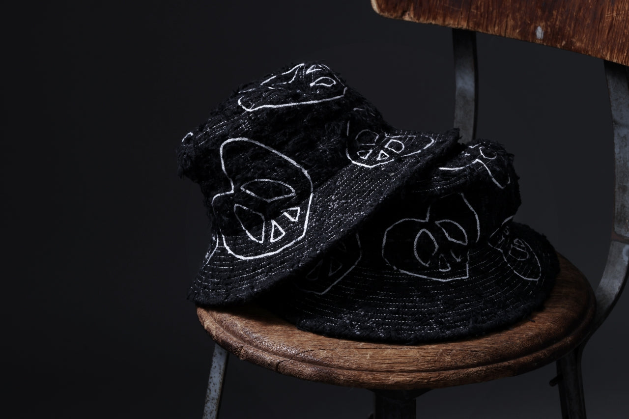 READYMADE TWEED BUCKET HAT (BLACK #A)