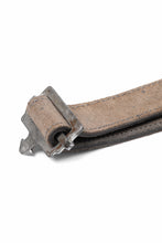 画像をギャラリービューアに読み込む, ierib exclusive detachable buckle belt / horse cordovan leather (NUDE GREY)