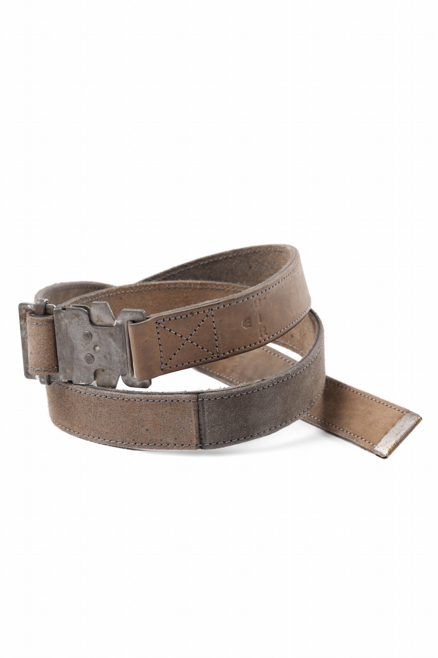 ierib exclusive detachable buckle belt / horse cordovan leather  