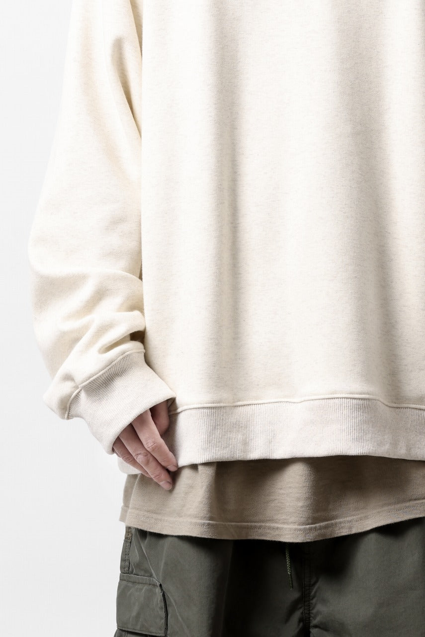 画像をギャラリービューアに読み込む, A.F ARTEFACT BOMBERHEAT® BACK LOGO DOLMAN TOPS (CREAM)