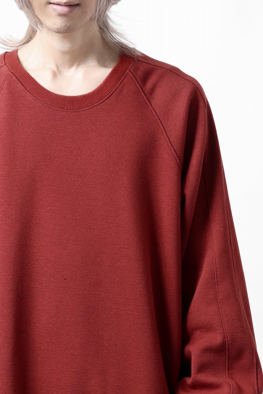 A.F ARTEFACT BOMBERHEAT® DOLMAN PULLOVER TOPS (ORANGE)