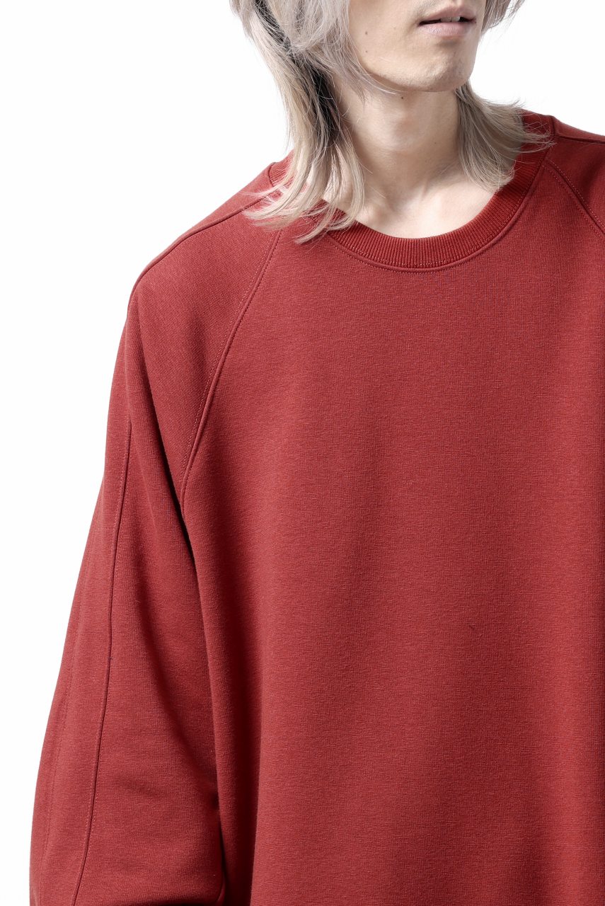 A.F ARTEFACT BOMBERHEAT® DOLMAN PULLOVER TOPS (ORANGE)