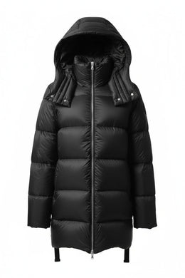 A.F ARTEFACT DUVET-VERTICAL DOWN JACKET (BLACK)