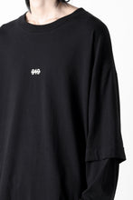 画像をギャラリービューアに読み込む, A.F ARTEFACT LAYERED LONG SLEEVE TOPS / PRINT TYPE-A (BLACK)