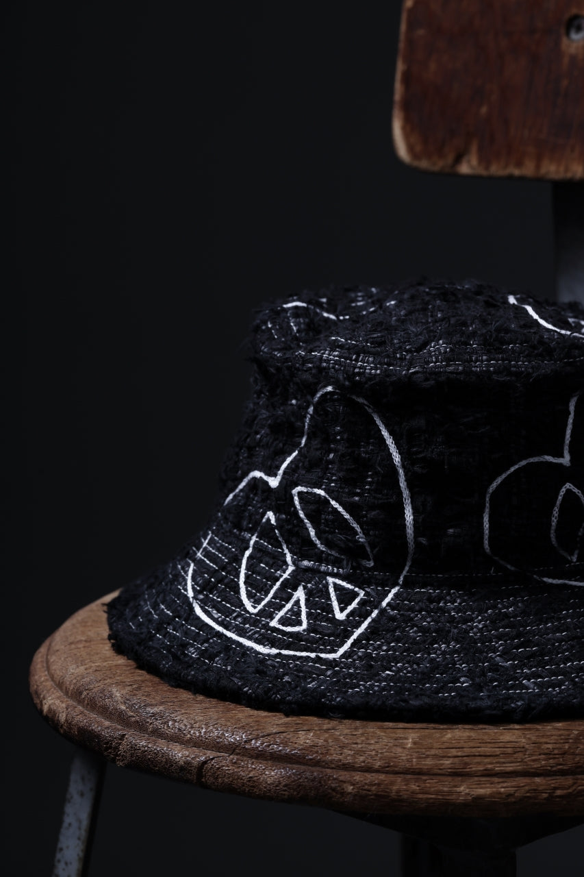 READYMADE TWEED BUCKET HAT (BLACK #A)