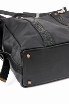 画像をギャラリービューアに読み込む, ierib exclusive Dr-Bag Small wt. Strap Belt / Horse Nubuck Leather (BLACK)