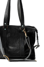 Load image into Gallery viewer, ierib exclusive 2way Doctors Bag Small with Strap Belt / FVT Oiled Horse Leather (BLACK)
