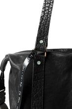 Load image into Gallery viewer, ierib exclusive 2way Doctors Bag Small with Strap Belt / FVT Oiled Horse Leather (BLACK)