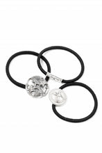 Load image into Gallery viewer, BACKLASH THE LINE SILVER 925 HAIR TIES BRACELET (SILVER)