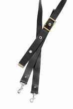 Load image into Gallery viewer, ierib exclusive 2Way Bark Bag 30 / Vintage Denim + Horse Leather (INDIGO x BLACK #A)